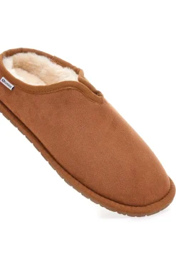 Pantofole color cuoio con interno caldo e suola antiscivolo Superga S64Y378