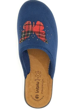 Pantofole con Farfalla Blu Inblu 44 CF