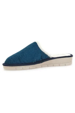 Pantofole Fly Nature 373 Petrolio