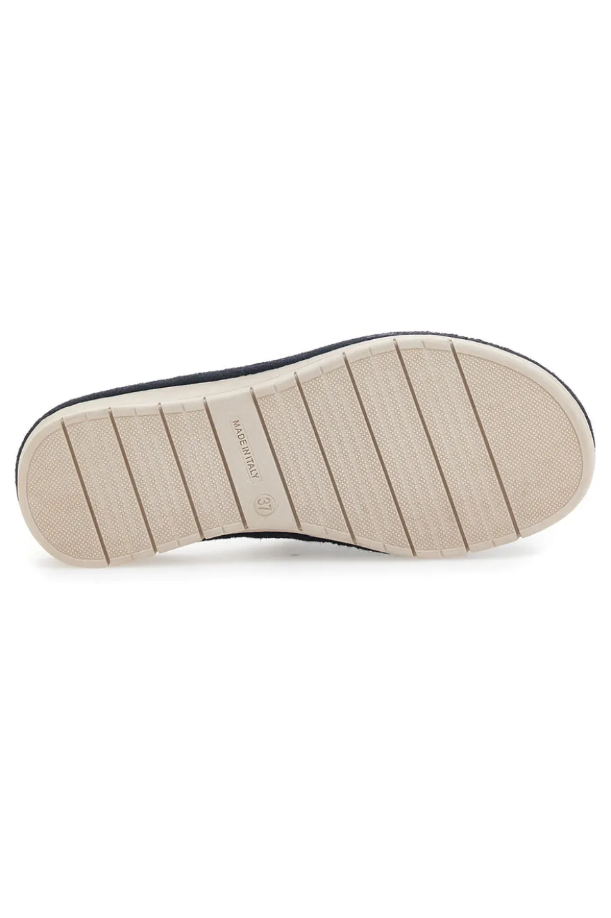 Pantofole Fly Nature 373 Petrolio
