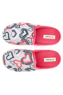 Pantofole Gio Dreams 253 Cuori Fucsia