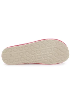 Pantofole grigie con bordo rosso INBLU 39 CS