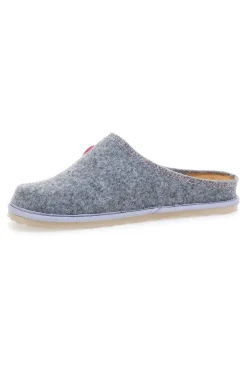 Pantofole grigie con cuori colorati INBLU 37 CS