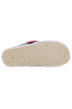 Pantofole Grigie con fibbia e sottopiede estraibile INBLU 38 cs