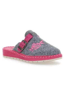 Pantofole Grigie e Rosa Pittarello Love 523