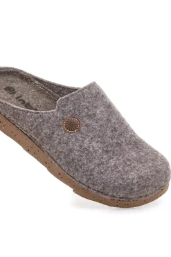 Pantofole grigie in feltro con suola comfort Inblu 21 MT
