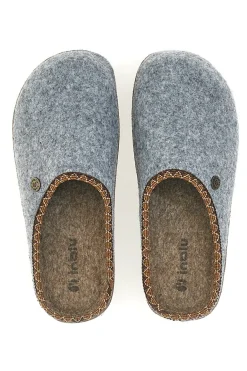 Pantofole Grigie INBLU 18 ED