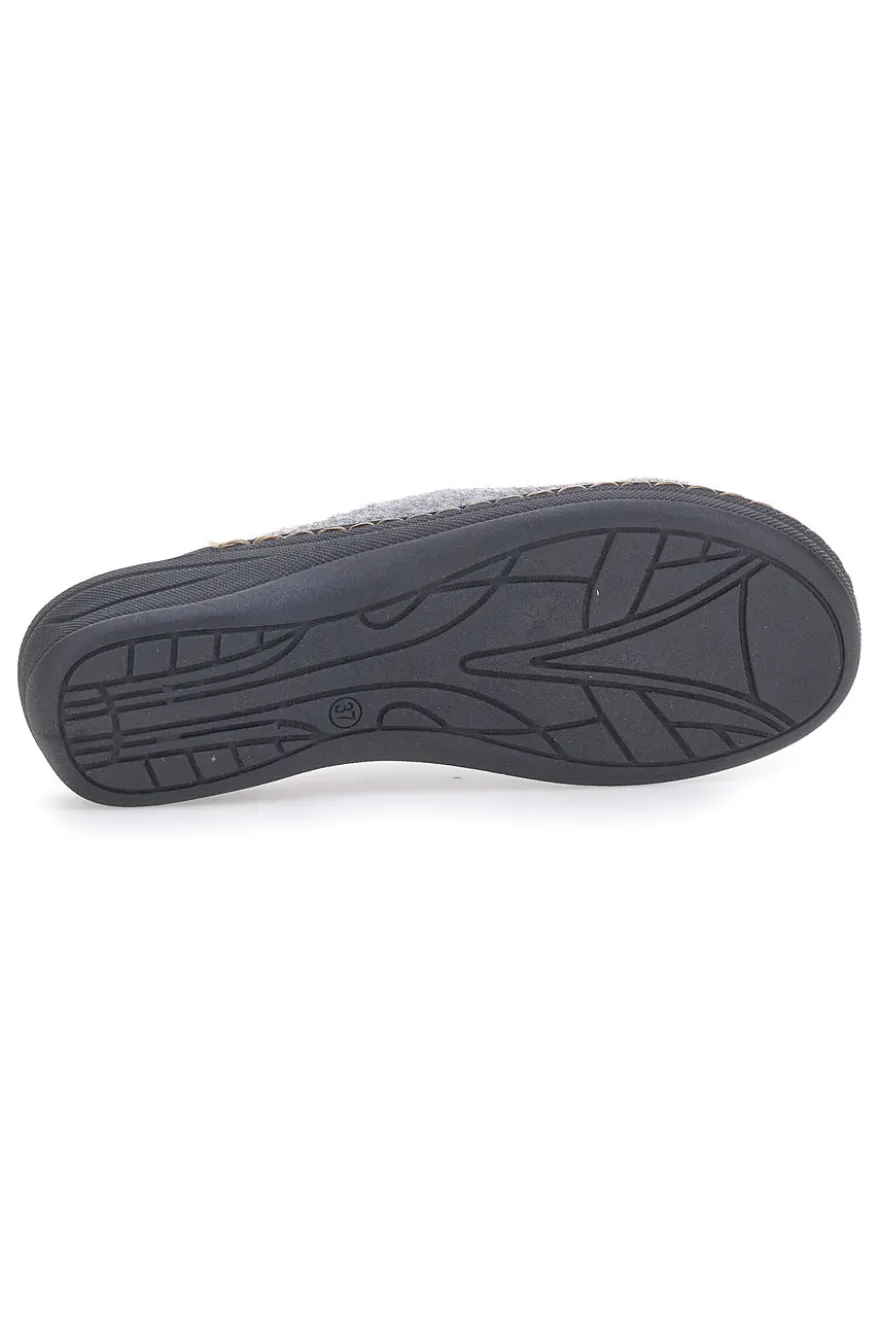 Pantofole Grigie Plocadi 1299