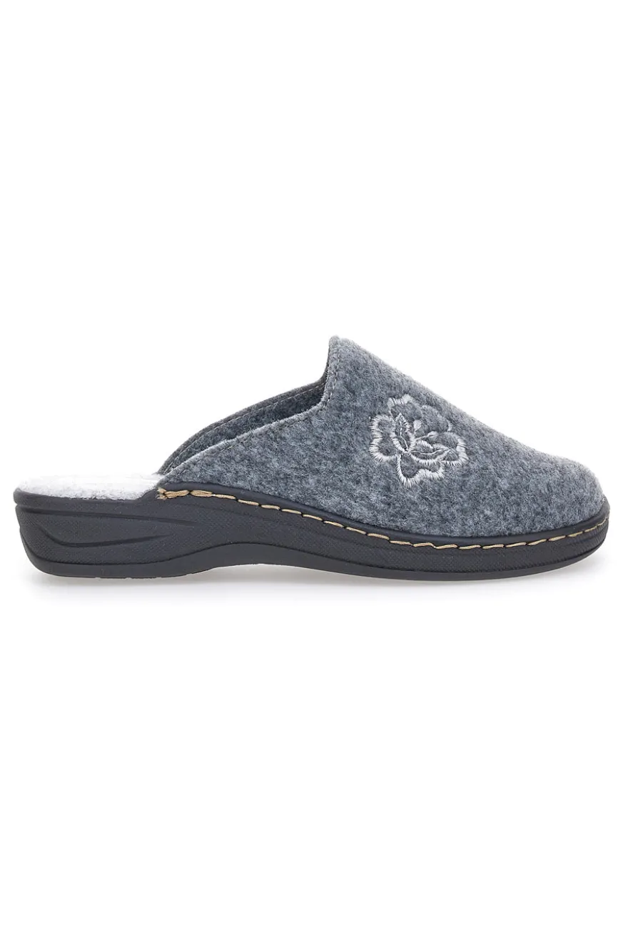 Pantofole Grigie Plocadi 1299