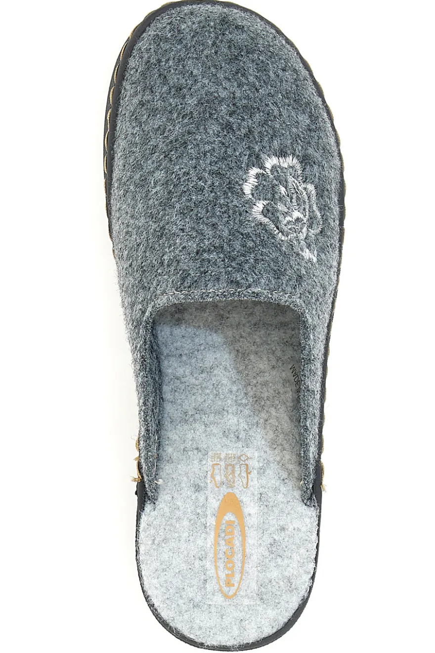 Pantofole Grigie Plocadi 1299