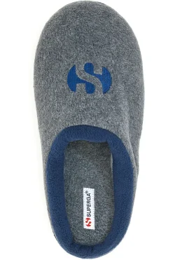 Pantofole Grigie Superga 22365