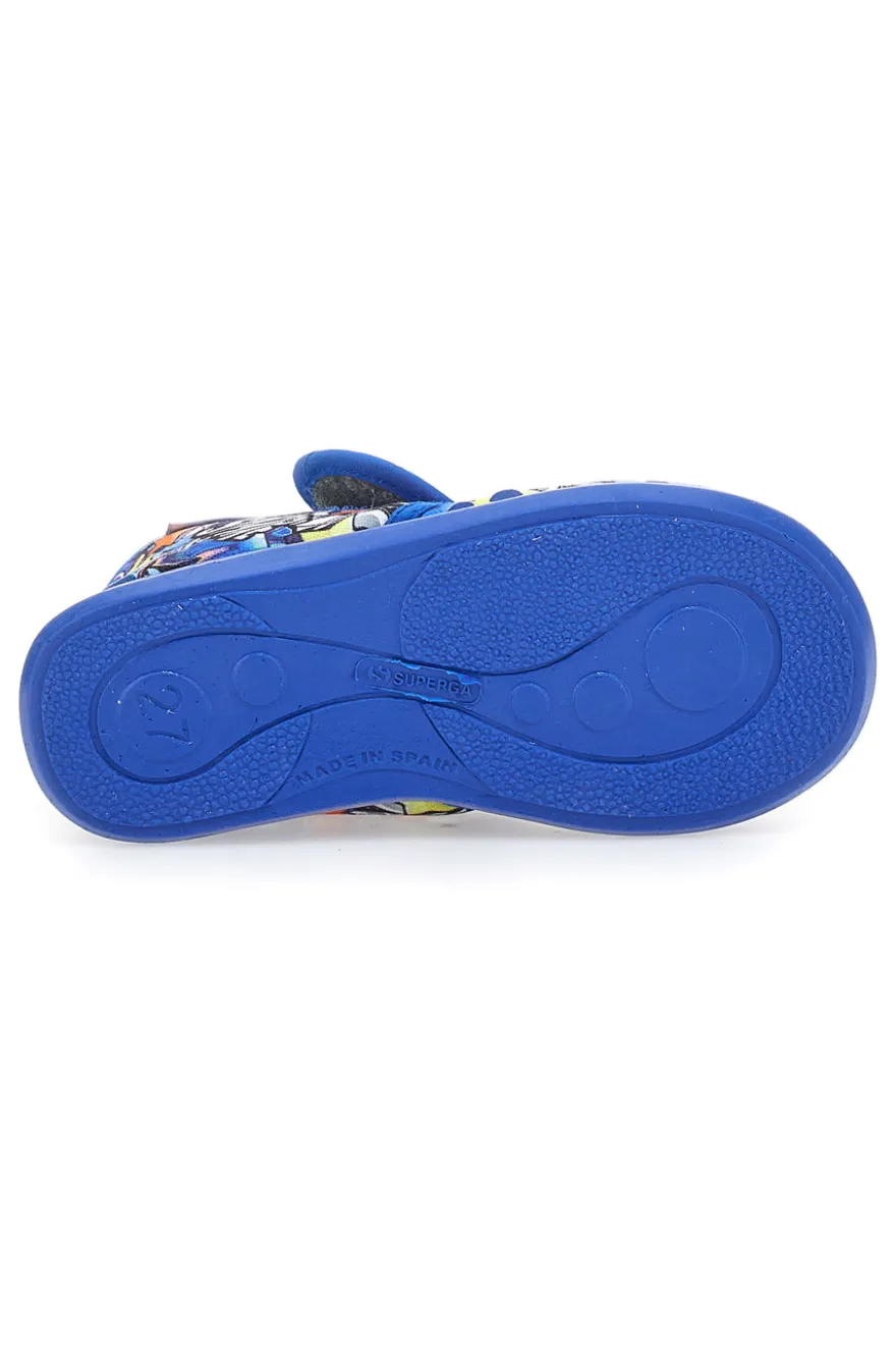 Pantofole Kids Blu Superga 07085