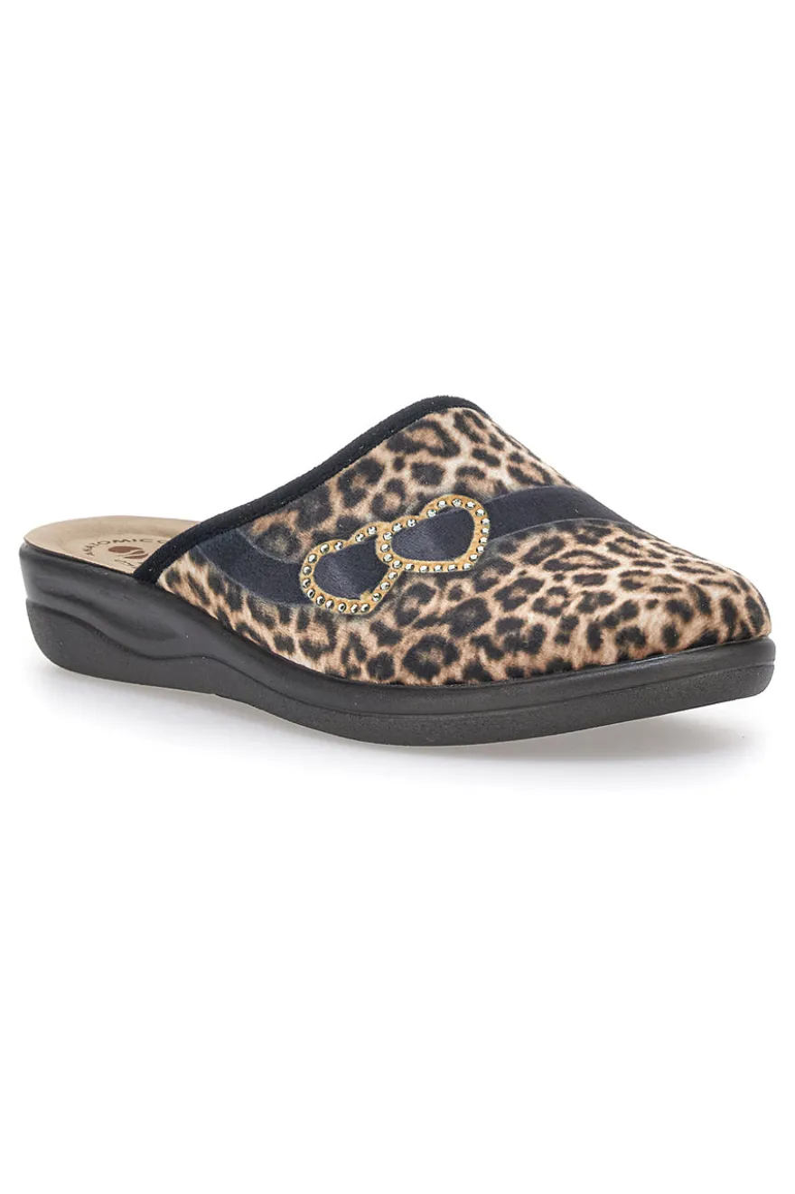 Pantofole Leopardate Inblu 42 CF