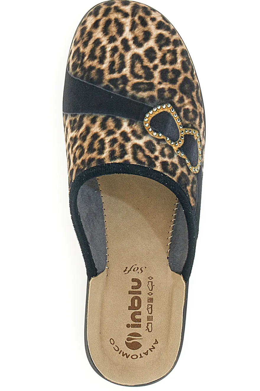 Pantofole Leopardate Inblu 42 CF
