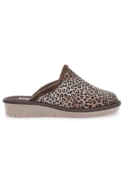 Pantofole marroni Animalier Beego 6332