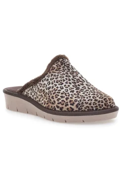 Pantofole marroni Animalier Beego 6332