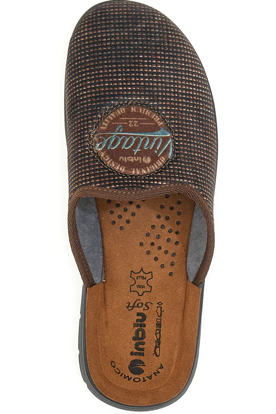 Pantofole Marroni Inblu 48 BG