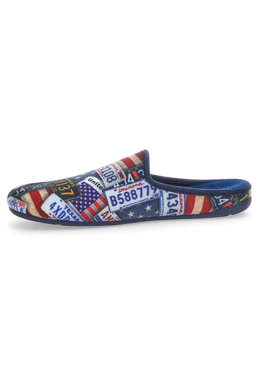 Pantofole Max Dillan 5556543 Blu