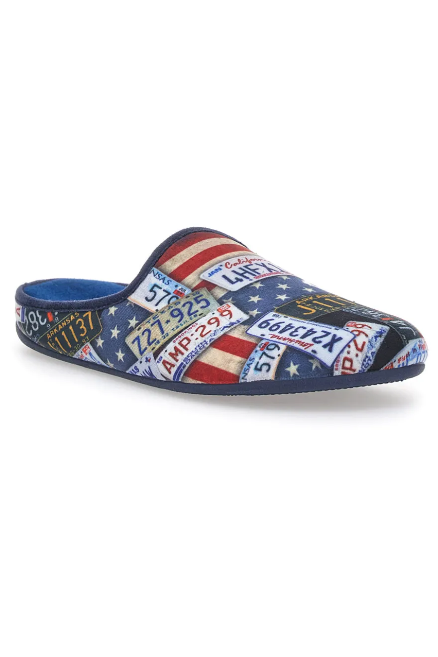 Pantofole Max Dillan 5556543 Blu