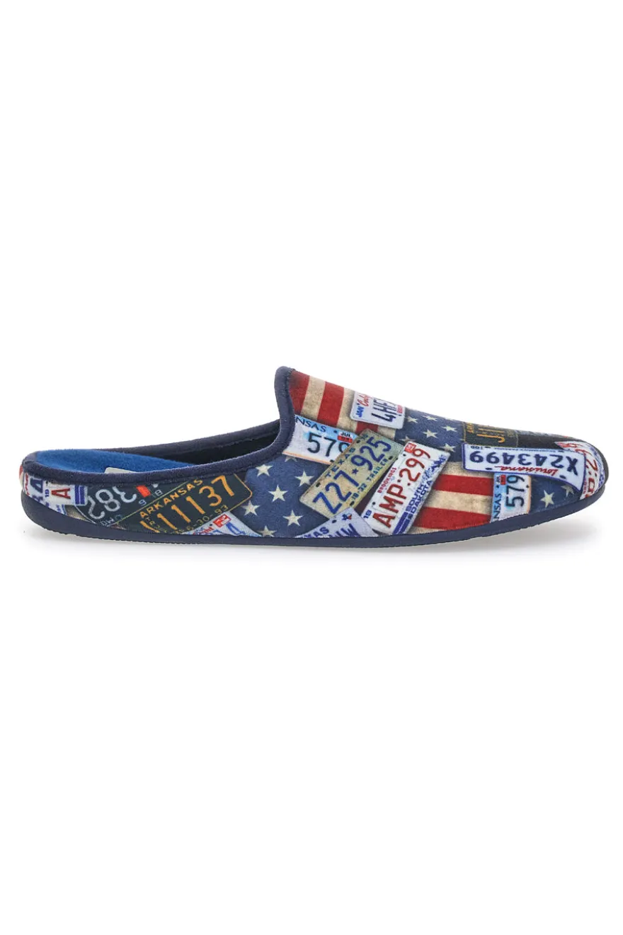 Pantofole Max Dillan 5556543 Blu