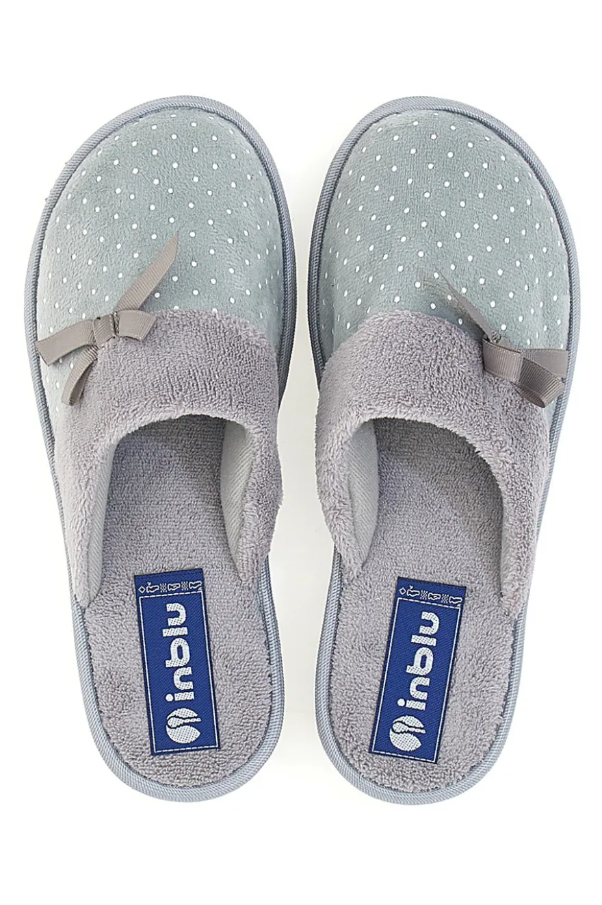 Pantofole morbide grigie INBLU 72 LB