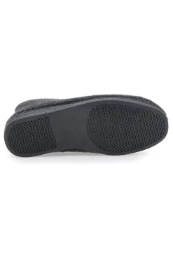 Pantofole nere con cerniera Jerpoint CA249