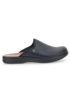 Pantofole nere con plantare forato e suola comfort Fly Flot 90P705022E