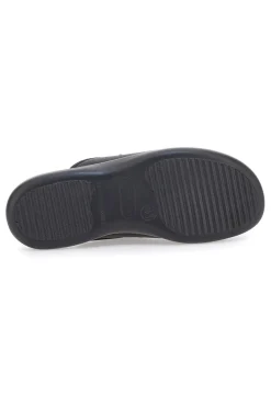 Pantofole nere con plantare forato e suola comfort Fly Flot 90P705022E