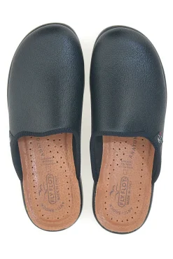 Pantofole nere con plantare forato e suola comfort Fly Flot 90P705022E
