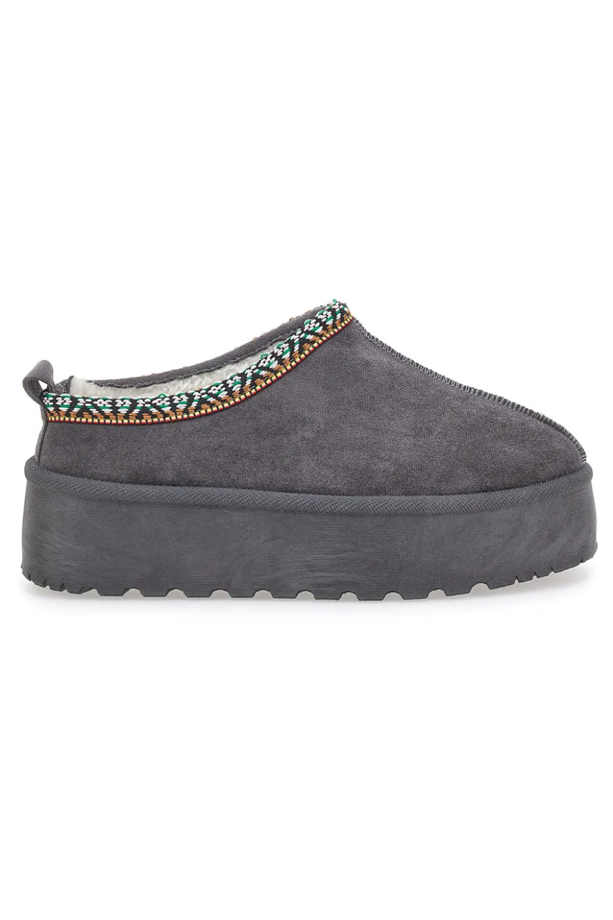 Pantofole nere con Platform ME&ME 001