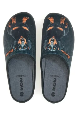 Pantofole Nere Inblu 7 GE