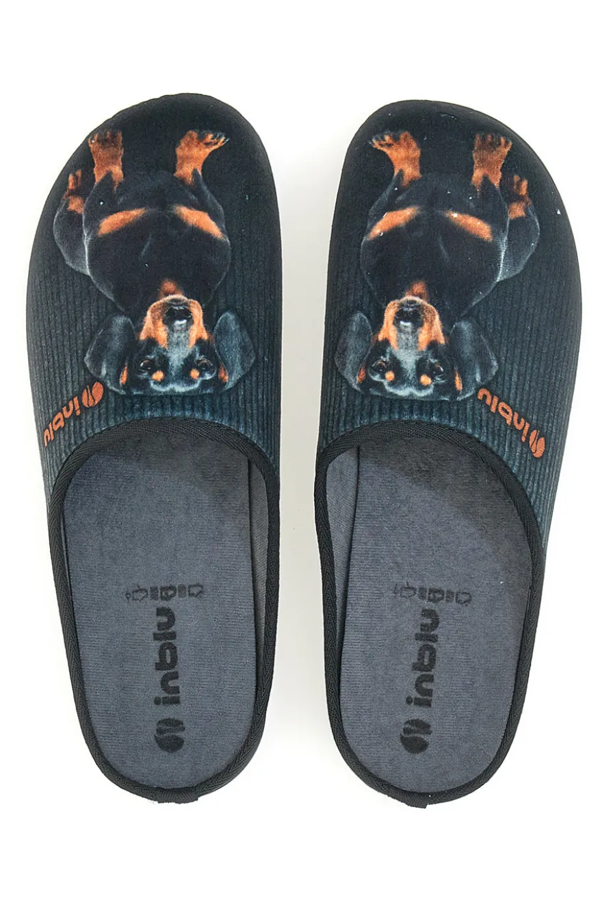 Pantofole Nere Inblu 7 GE