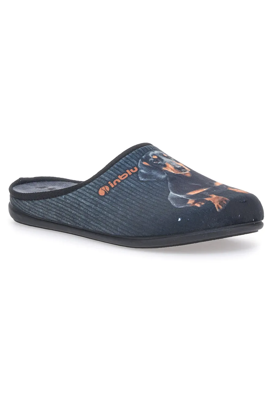 Pantofole Nere Inblu 7 GE