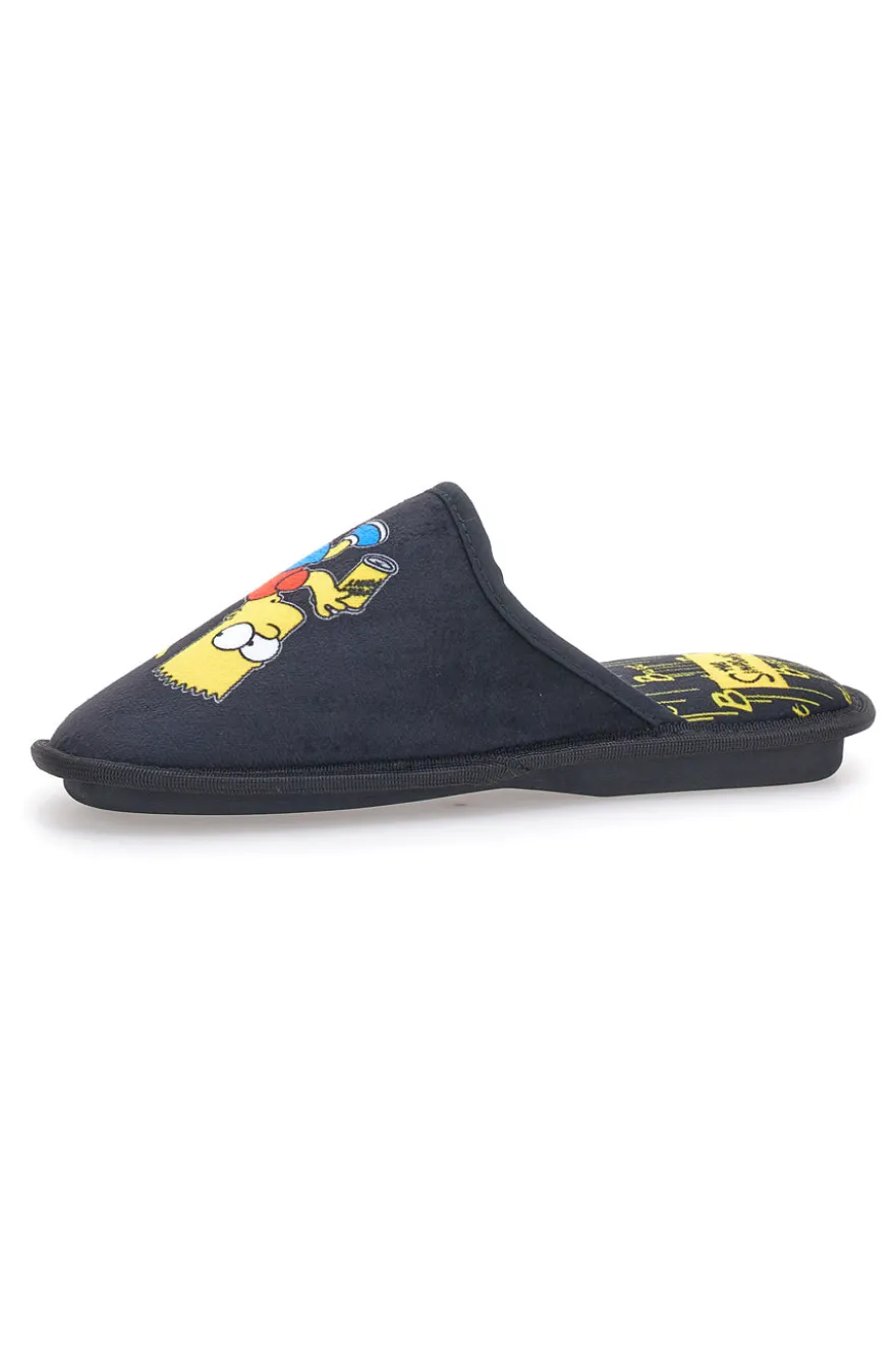 Pantofole Nere Simpson Bart 16421