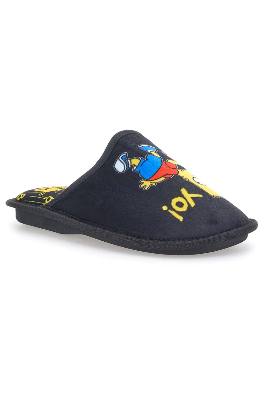 Pantofole Nere Simpson Bart 16421