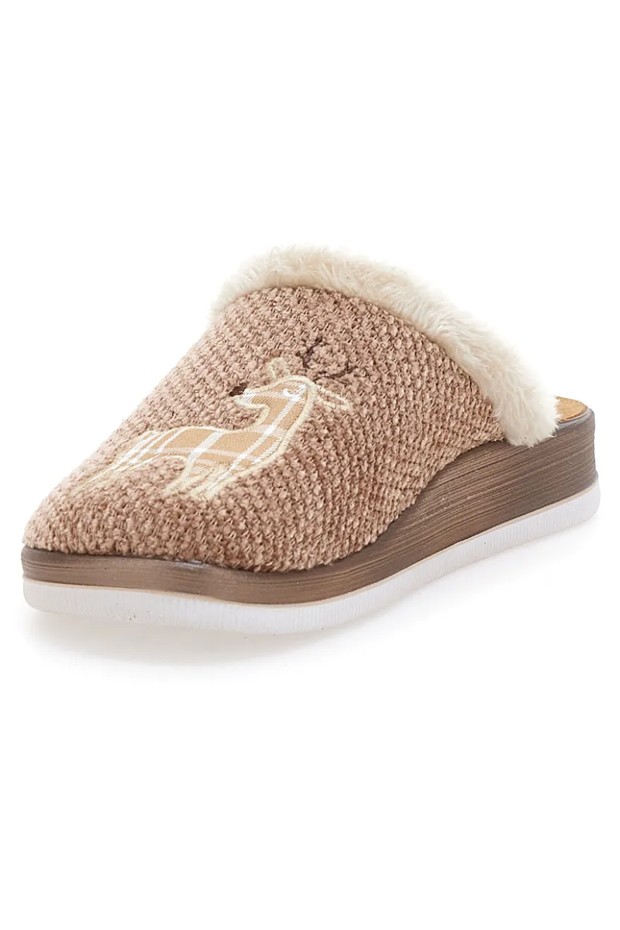 Pantofole nude INBLU 34 CT