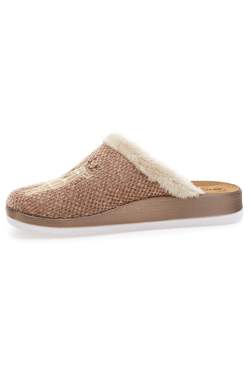 Pantofole nude INBLU 34 CT