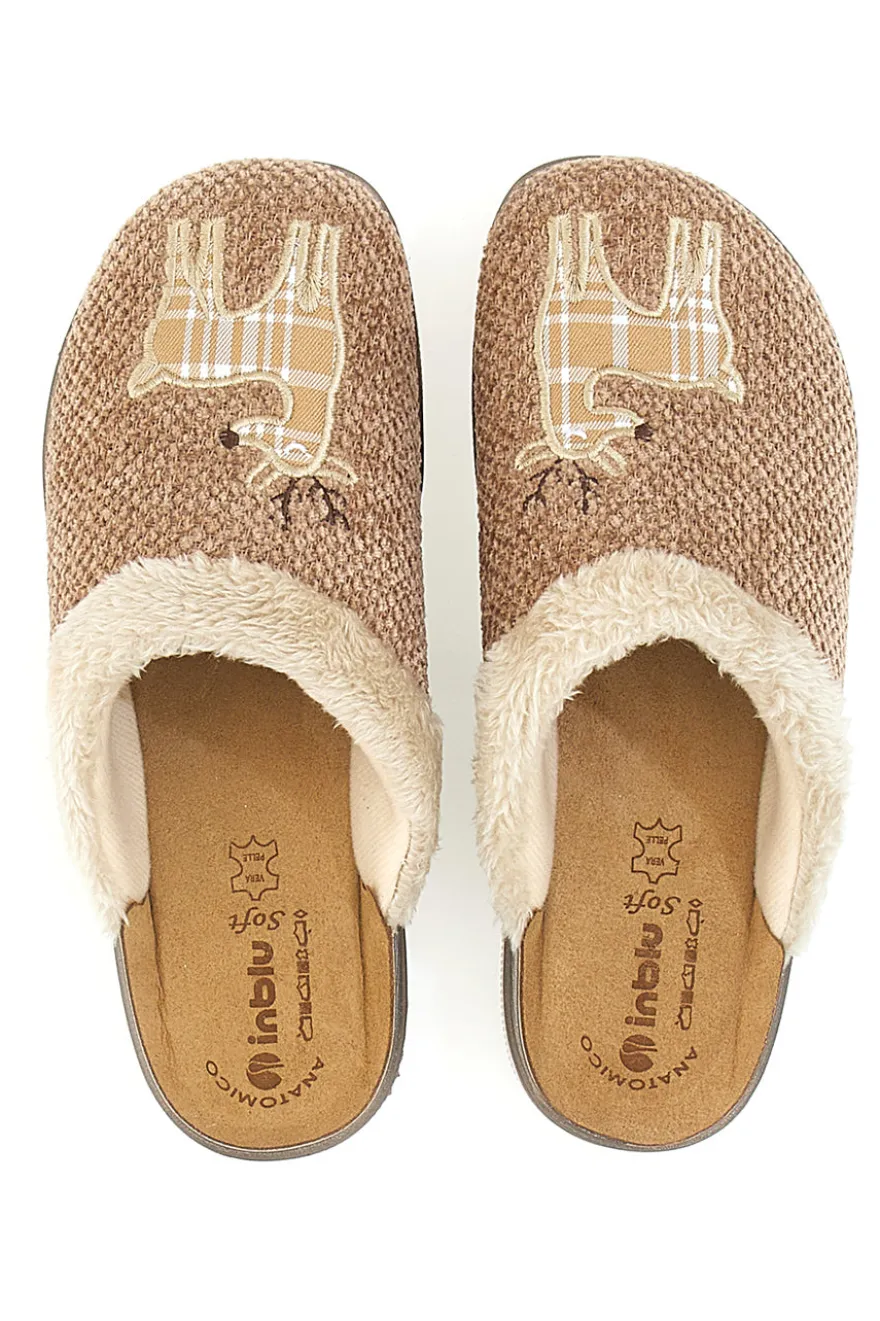Pantofole nude INBLU 34 CT