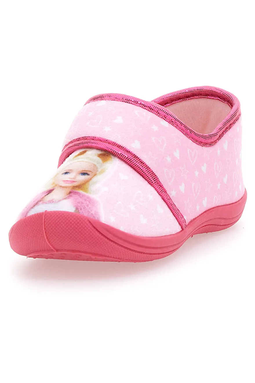 Pantofole Primi Passi Rosa Con Strappo in Velcro BARBIE 18BG4S09LA