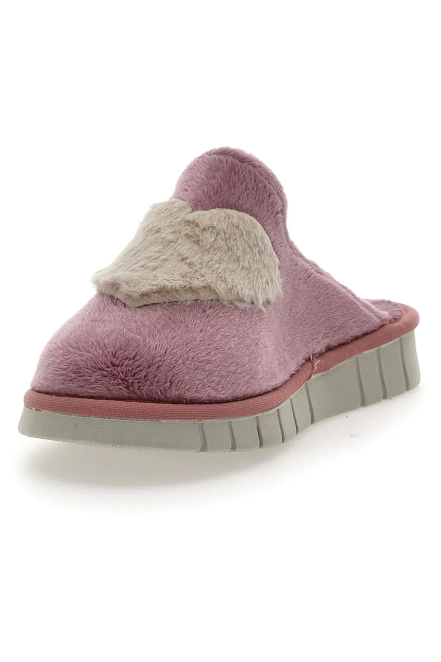 Pantofole Rosa con Cuore Beego 7883
