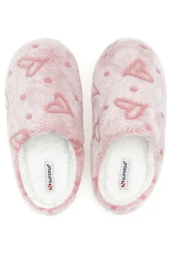 Pantofole Rosa con Cuori SUPERGA 22389