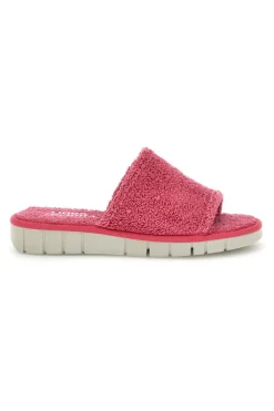 Pantofole Rosa con fascia ampia Linea comoda 7990