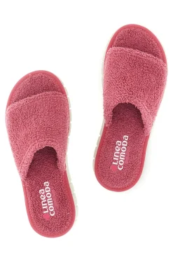 Pantofole Rosa con fascia ampia Linea comoda 7990
