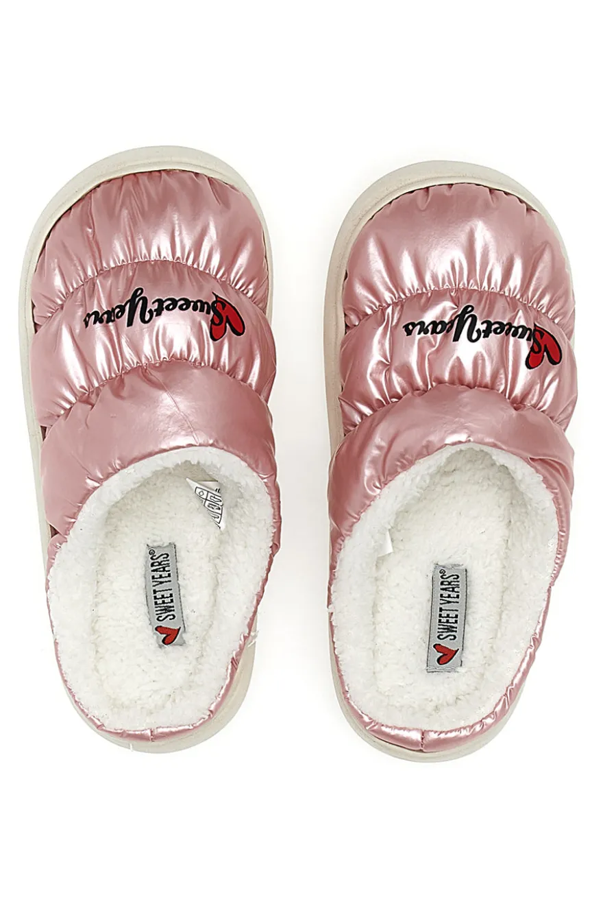 Pantofole Rosa imbottite Sweet years 2696
