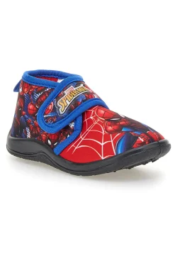Pantofole rosse con stampa Spiderman e chiusura a strappo Spiderman R1310368T02