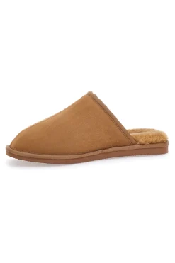 Pantofole Sabot Marroni con Pelo Superga 64876
