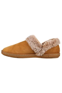 Pantofole Skechers Cozy Campfire Fresh Toast Marroni