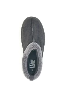 Pantofole Stivaletti con Pelo Grigie Con Platform Pittarello Love 1913