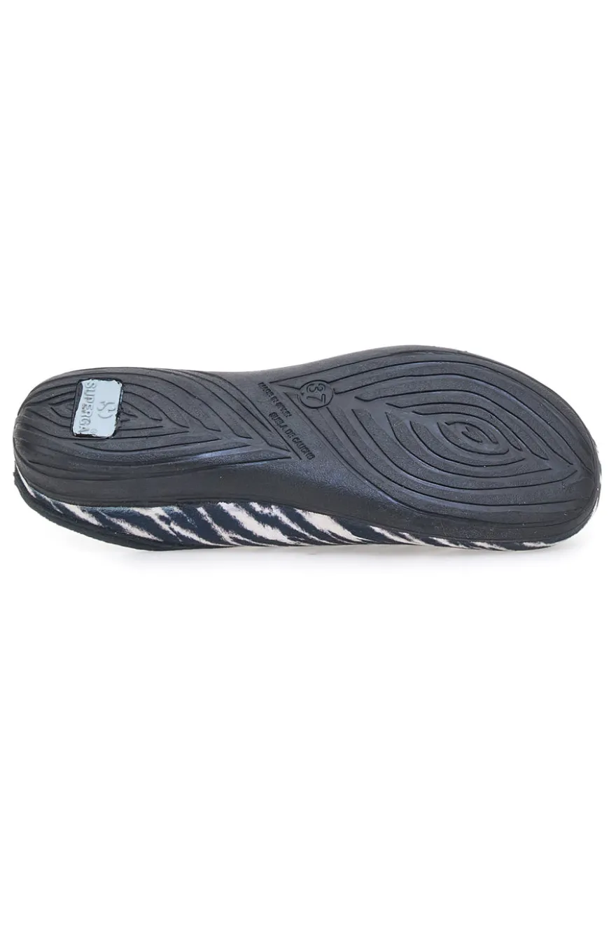 Pantofole Superga 10623 Zebrata