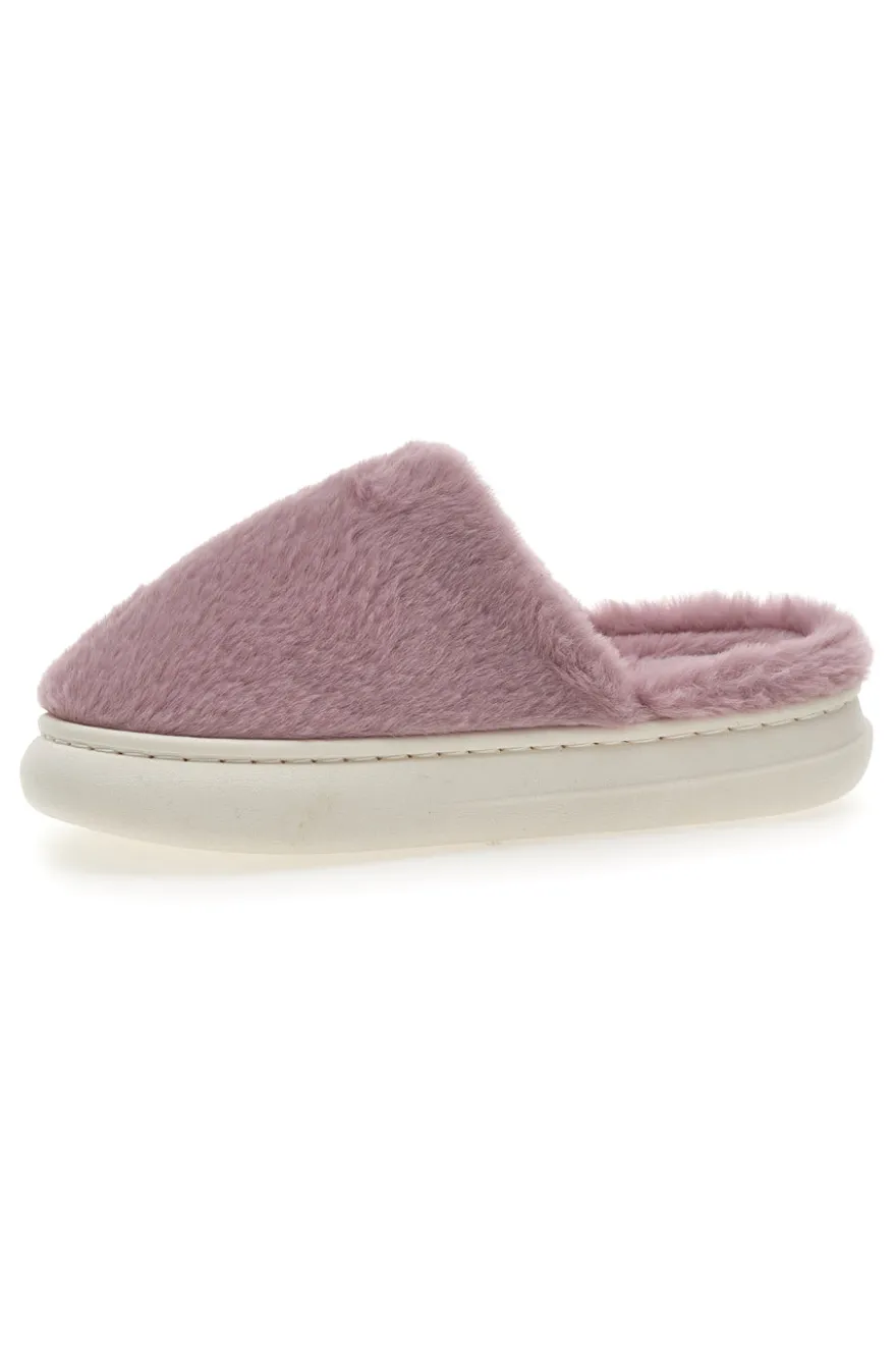 Pantofole Superga 45866 Rosa e Bianche